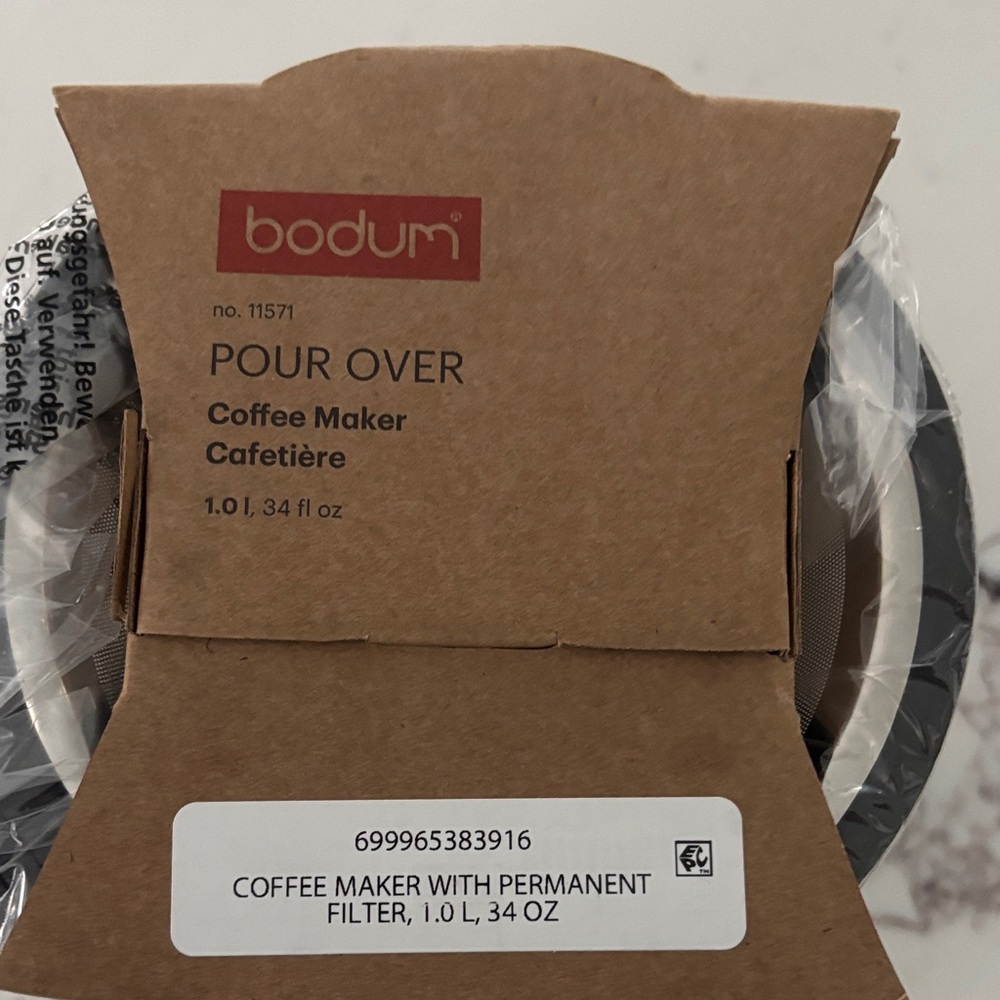 Bodum Coffee Maker with Permanent Filter